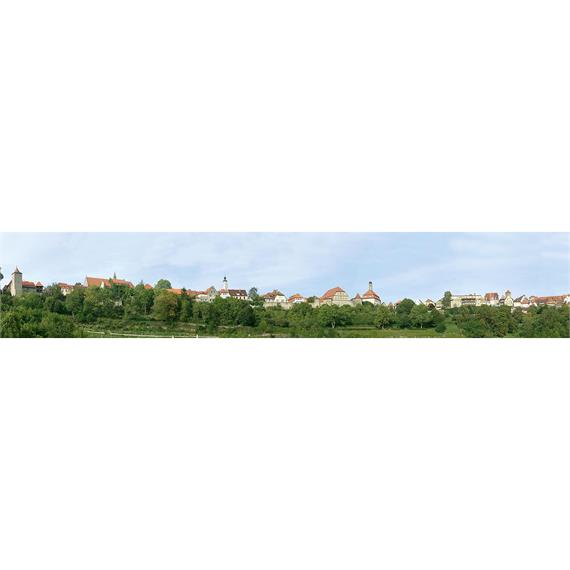 Faller Modellhintergrund "Kleinstadt" - H0, N, H0m