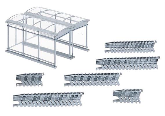 Faller moderner Einkaufswagen-Unters. HO | Bild 2