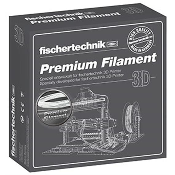 Fischertechnik 539142 Filament 500 gr. Spule TRANSPARENT