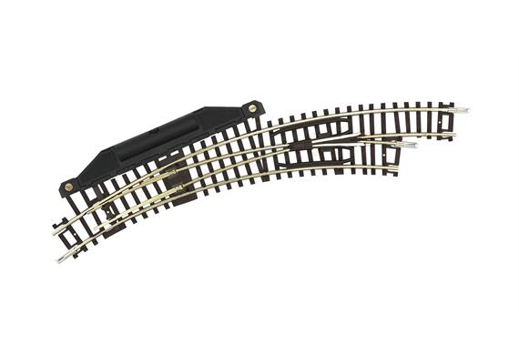 Fleischmann 22275 elektrische Bogenweiche rechts R1/R2 - N (1:160)