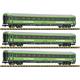 Fleischmann 6260086 3-tlg. Set 2: Reisezugwagen, FlixTrain - N (1:160)