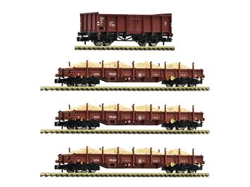 Fleischmann 6660013 4-tlg. Set: Abraumzug, DR - N (1:160)