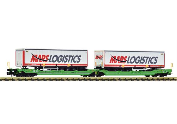 Fleischmann 6660102 Doppeltaschen-Gelenkwagen T3000e, CFL Cargo "Mars Logistics" - N