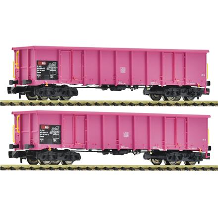 Fleischmann 6660163 2-tlg. Set: Offene Güterwagen Gattung Eanos, SBB - N (1:160)