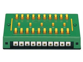 Fleischmann 6941 Klemmenplatte zur Kabelverlängerung für 10 Anschlüsse - H0, N