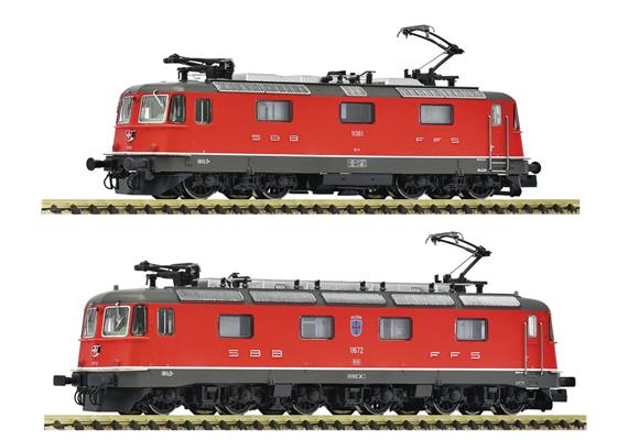 Fleischmann 7570049 E-Lok Doppeltraktion Re 10/10, SBB, DC, digital/Sound - N (1:160)