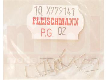 Fleischmann 779141 Drahtbrücke für N-Weichen, 10 Stück