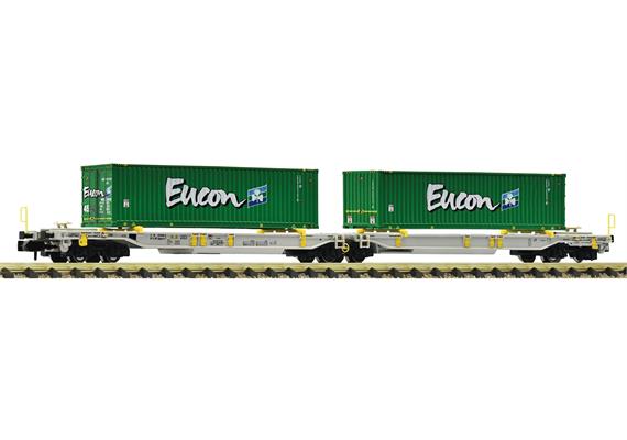 Fleischmann 825028 Doppeltaschen-Gelenkwagen T2000, AAE - N (1:160)