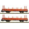 Fleischmann 825752 2-tlg. Set: Schwenkrungenwagen, Wascosa - N (1:160)