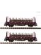 Fleischmann 825805 2-tlg. Set: Steckrungenwagen, DR - N (1:160)