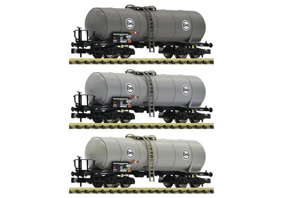 Fleischmann 848028 3-tlg. Set 1: Kesselwagen, Eva, N