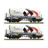 Fleischmann 848901 Güterwagenset Silowagen 2teilig, Holcim/Wascosa - N (1:160)