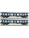 Fleischmann 881913 2-tlg. Set 3: Autoreisezug „Christoforus-Express“, DB, N