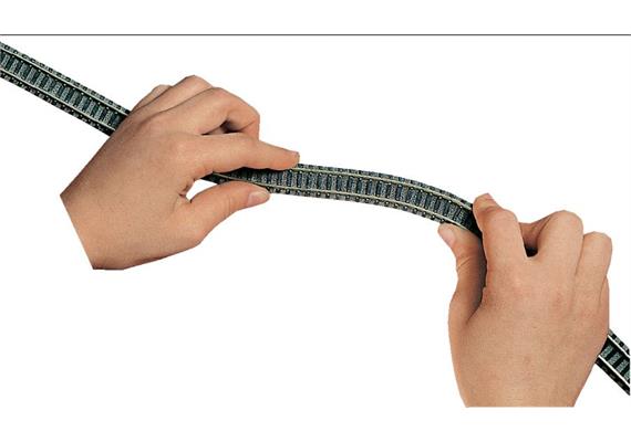 Fleischmann 9106 flexibles Gleis, Länge 777 mm, N (1:160)
