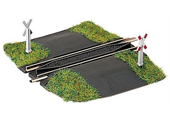 Fleischmann 9499 unbeschrankter Bahnübergang
