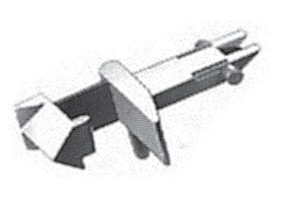 Fleischmann 9525 Standard-Steckkupplung - N (1:160)