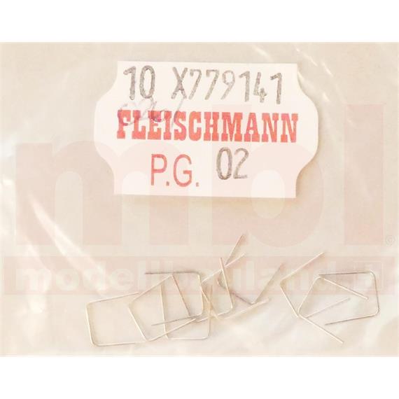 Fleischmann 779141 Drahtbrücke für N-Weichen, 10 Stück