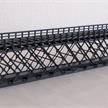 HACK 11800 HO Kasten-Unterzugbrücke (Reichenau) 48cm grau KU48, Fertigmod. aus Weissblech | Bild 1