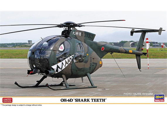 Hasegawa 07531 OH-6D Shark Teeth - Massstab 1:48