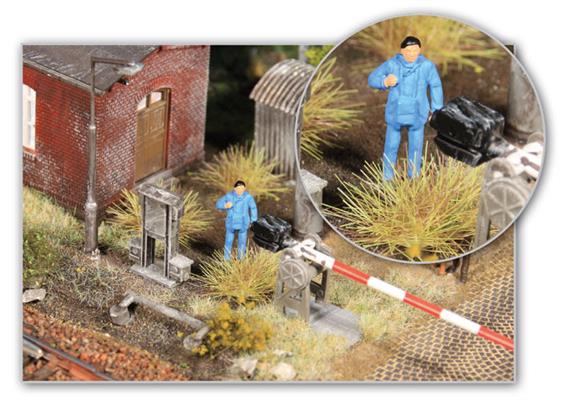 HEKI 1808 50 Grasbüschel Herbst, 10 mm