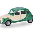 Herpa 020817-007 Citroën 2CV Charleston, grün/beige - H0 (1:87) | Bild 1
