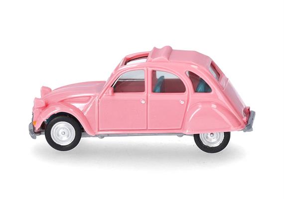 Herpa 020824-008 Citroen 2CV, offen, hellrosa - H0 (1:87) | Bild 4