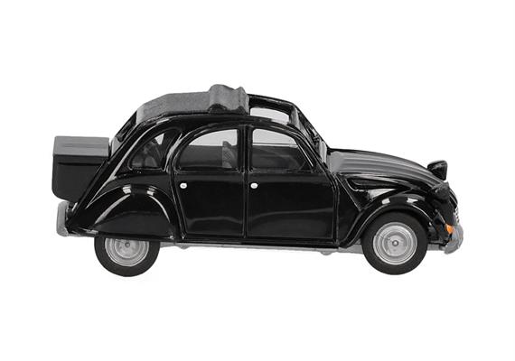 Herpa 027632-007 Citroën 2 CV mit Queue, schwarz - H0 (1:87) | Bild 3