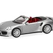 Herpa 038928-003 Porsche 911 (991) Turbo Cabrio, dolomitsilber - H0 (1:87) | Bild 1