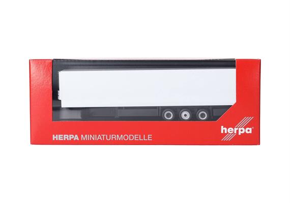 Herpa 077071 Krone E-Trailer Kühlkofferauflieger 3achs, weiss - H0 1:87 | Bild 5