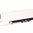 Herpa 077071 Krone E-Trailer Kühlkofferauflieger 3achs, weiss - H0 1:87 | Bild 1