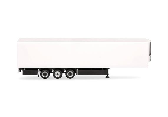 Herpa 077071 Krone E-Trailer Kühlkofferauflieger 3achs, weiss - H0 1:87 | Bild 3