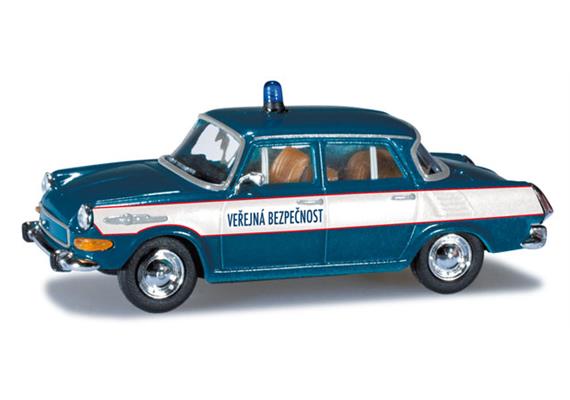 Herpa 090209 Skoda 1000MB "Polizei CZ"
