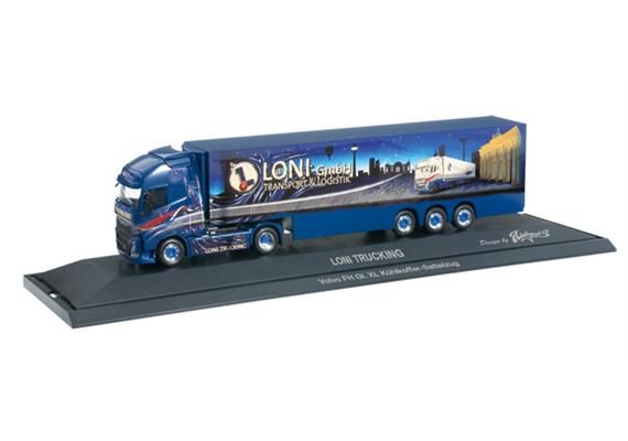 Herpa 121545 Volvo FH Globetrotter XL KüKo-Szg. "Loni Trucking"