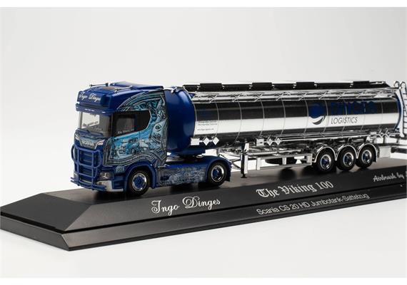 Herpa 122276 Scania CS 20 HD Jumbotank-Sattelzug "Ingo Dinges" - H0 (1:87) | Bild 4