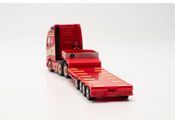 Herpa 316354 Volvo FH 16 Gl. XL 2020 6x4 Semitieflade-Sattelzug "Torben Rafn" - H0 (1:87) | Bild 5