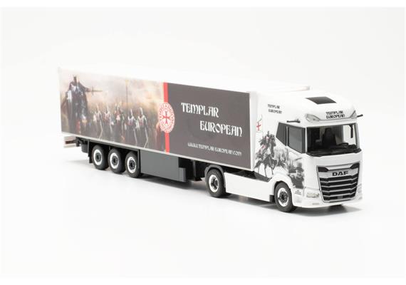 Herpa 316873 DAF XG+ Kühlkoffer-Sattelzug "Templar European" - H0 (1:87) | Bild 5