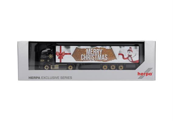 Herpa 318310 MB eActros 600 Procabin Koffer-Sattelzug "Weihnachten 2024" - H0 (1:87) | Bild 5
