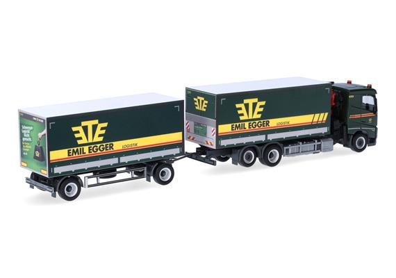 Herpa 320504 Volvo FH GL FD 2020 Planan Hängerzug "Emil Egger" - H0 (1:87) | Bild 2