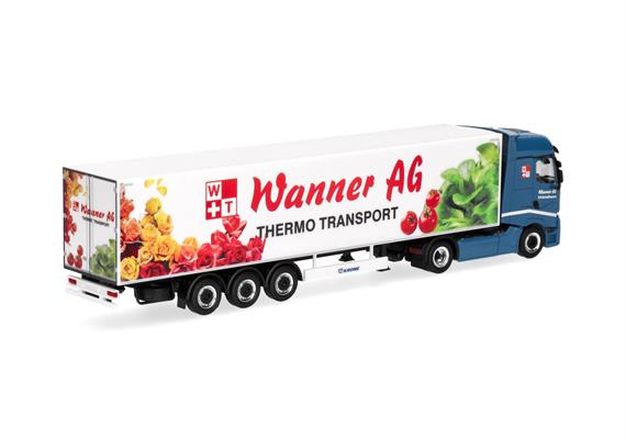 Herpa 321242 Renault T facelift Kühlkoffer-Sattelzug "Wanner AG" CH - H0 (1:87) | Bild 2