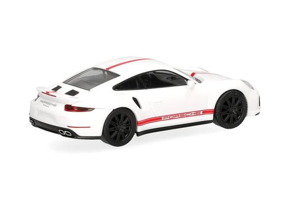 Herpa 420358-002 Porsche 911 (991) Turbo, carraraweiß - H0 (1:87) | Bild 2