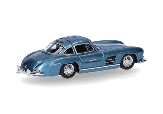 Herpa 430975-002 Mercedes-Benz 300 SL Flügeltürer, hellblau metallic - H0 1:87 | Bild 2