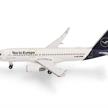 Herpa 538176 Lufthansa Airbus A320 "Yes to Europe" - D-AIUC - Massstab 1:500 | Bild 2
