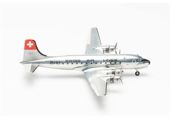 Herpa 572491 Swissair Douglas DC-4 – ZU-ILI - Massstab 1:200 | Bild 1