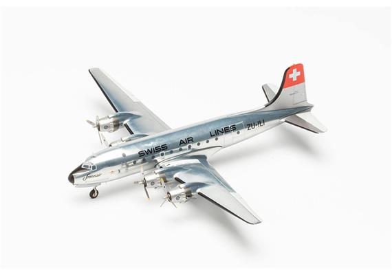 Herpa 572491 Swissair Douglas DC-4 – ZU-ILI - Massstab 1:200 | Bild 4