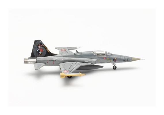 Herpa 572514 Swiss Air Force Northrop F-5E Tiger II Fliegerstaffel 6 “Ducks”