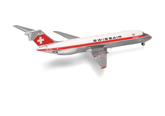 Herpa 573344 Swissair Douglas DC-9-30F HB-IFW Payerne - Massstab 1:200 | Bild 3