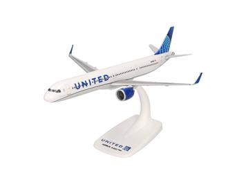 Herpa 614351 United Airlines Airbus A321neo - N44501 - Massstab 1:200