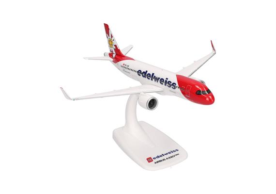 Herpa 615143 Edelweiss Air Airbus A320neo - HB-JDB "Hoch-Ybrig" - Massstab 1:200 | Bild 3