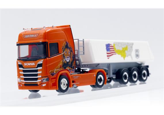 Herpa 940641 Scania CR 20 HD Kipp-Sattelzug "Angelo Raetzo"(CH) | Bild 2