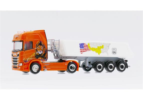 Herpa 940641 Scania CR 20 HD Kipp-Sattelzug "Angelo Raetzo"(CH) | Bild 1